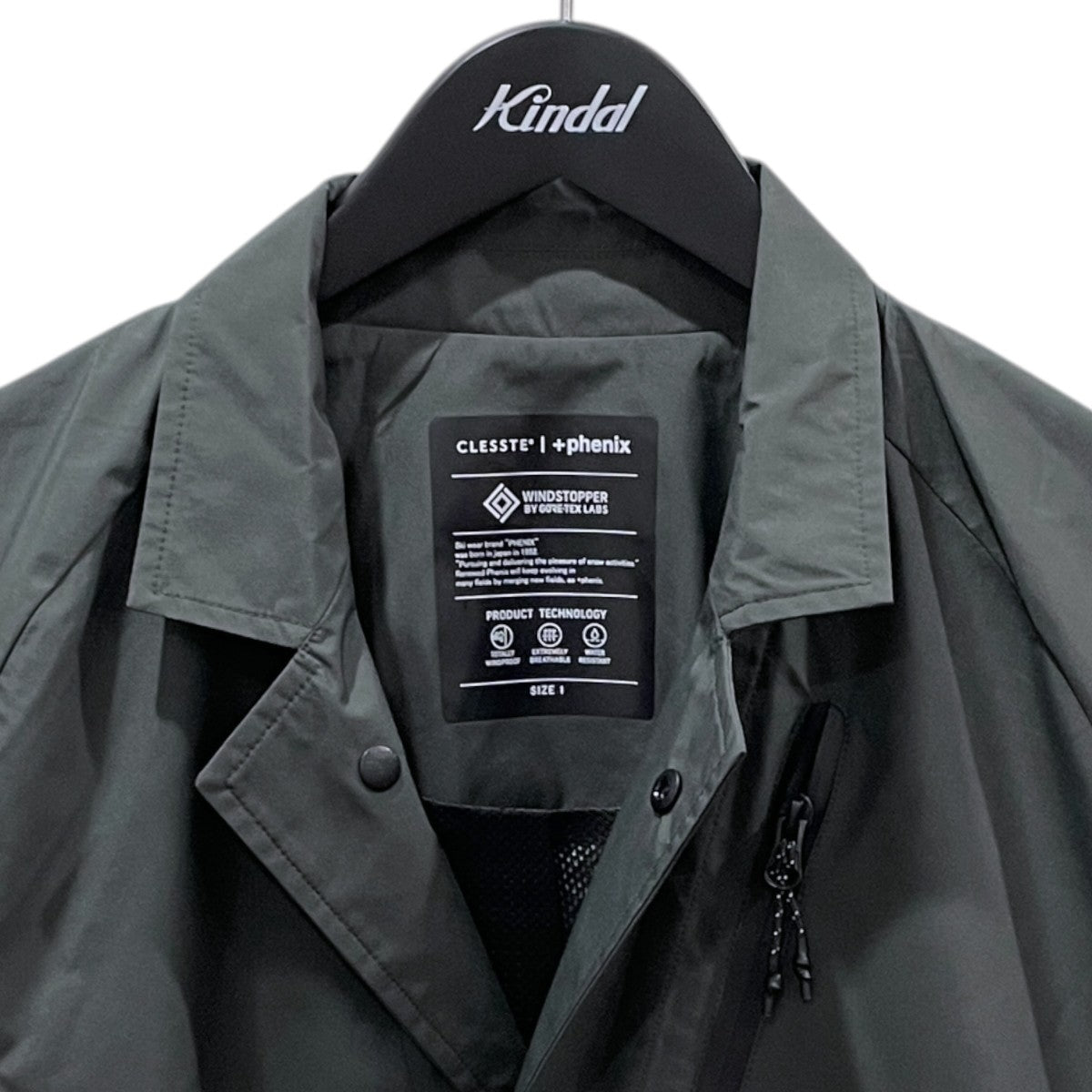 25AW アクティブ シティ ストレージ ジャケット WINDSTOPPER by GORE-TEX LABS ACTIVE CITY STORAGE JACKET P00-25022-2CE