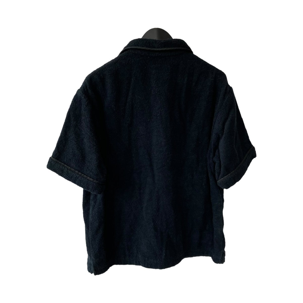 PRADA(プラダ) Terry Bowling Shirt半袖シャツSC559 SC559 ブラック