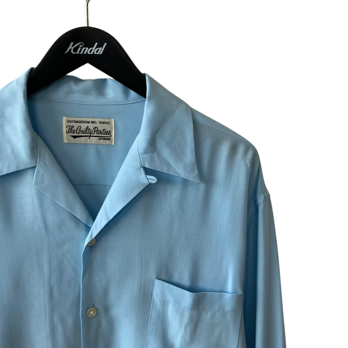 WACKO MARIA(ワコマリア) 50'S OPEN COLLAR SHIRT長袖シャツ24SSE-WMS