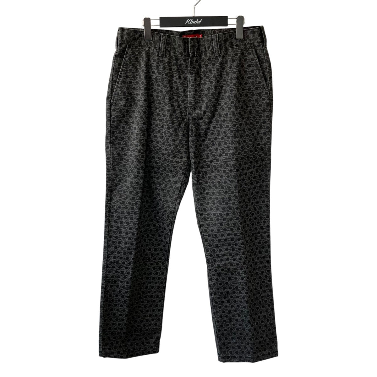 19AWWork Pant Navy Monogramスラックス