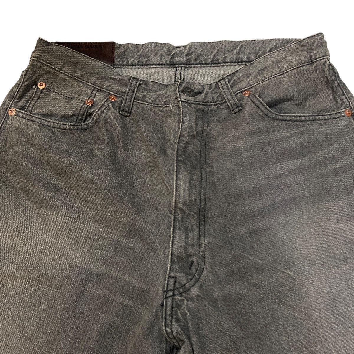 5P Zipper Front Denim PantsデニムパンツKSBS109DZ