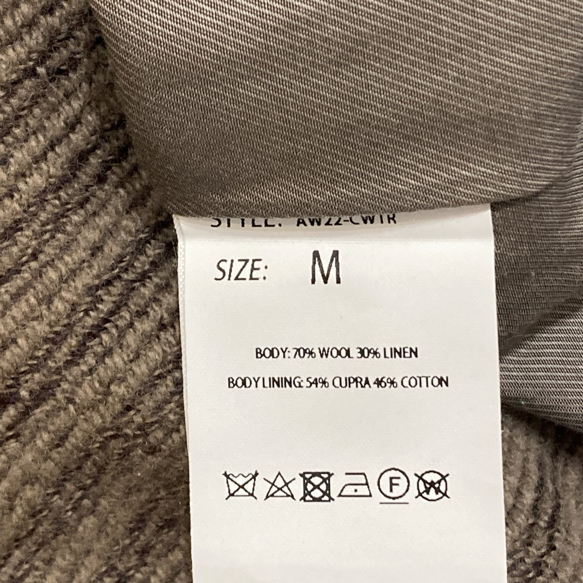 CLASSIC WIDE TROUSERスラックスAW22-CWTR