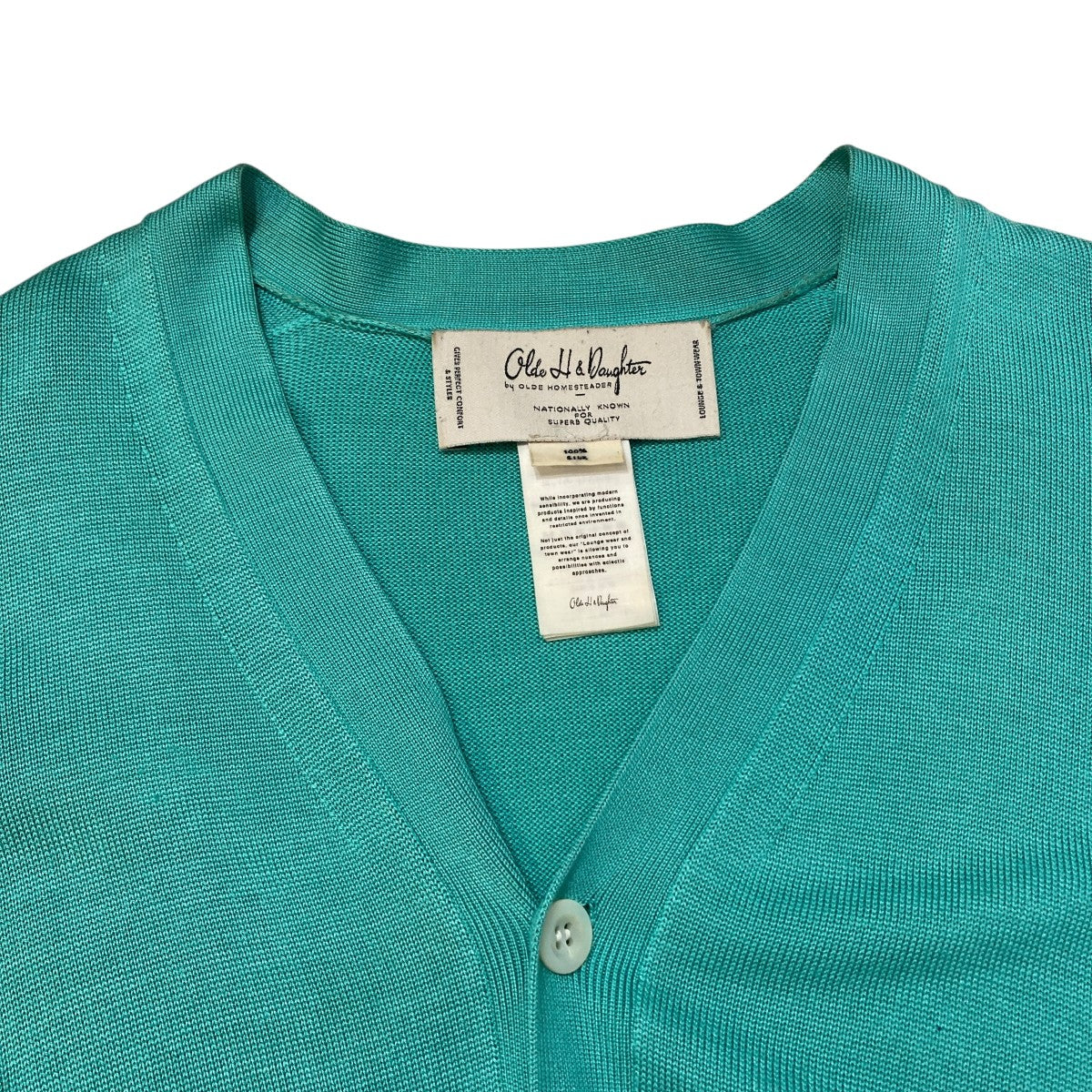 SILK PLAIN STICH V NECK CARDIGANカーディガン04231