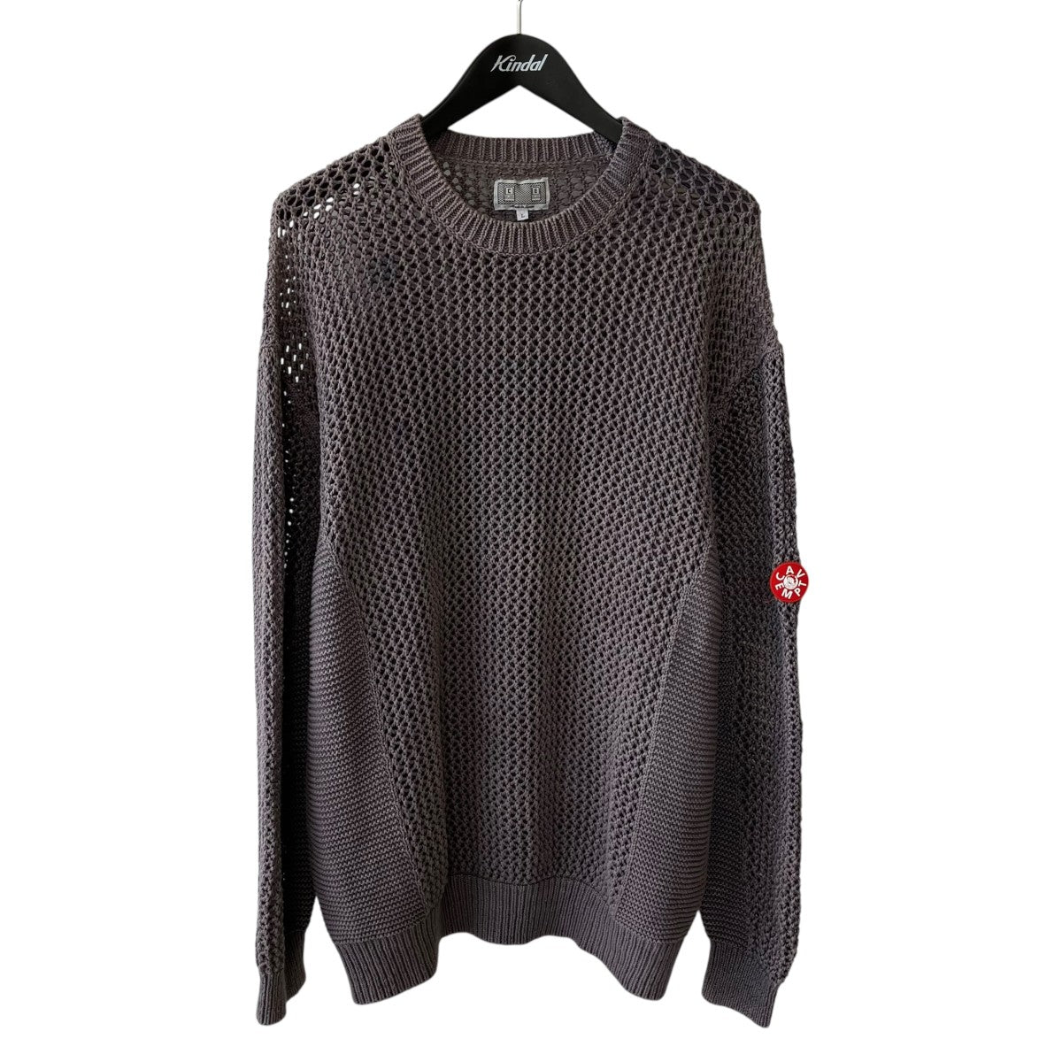 SIDE RIB LOOSE NET KNITニットCES24KN01
