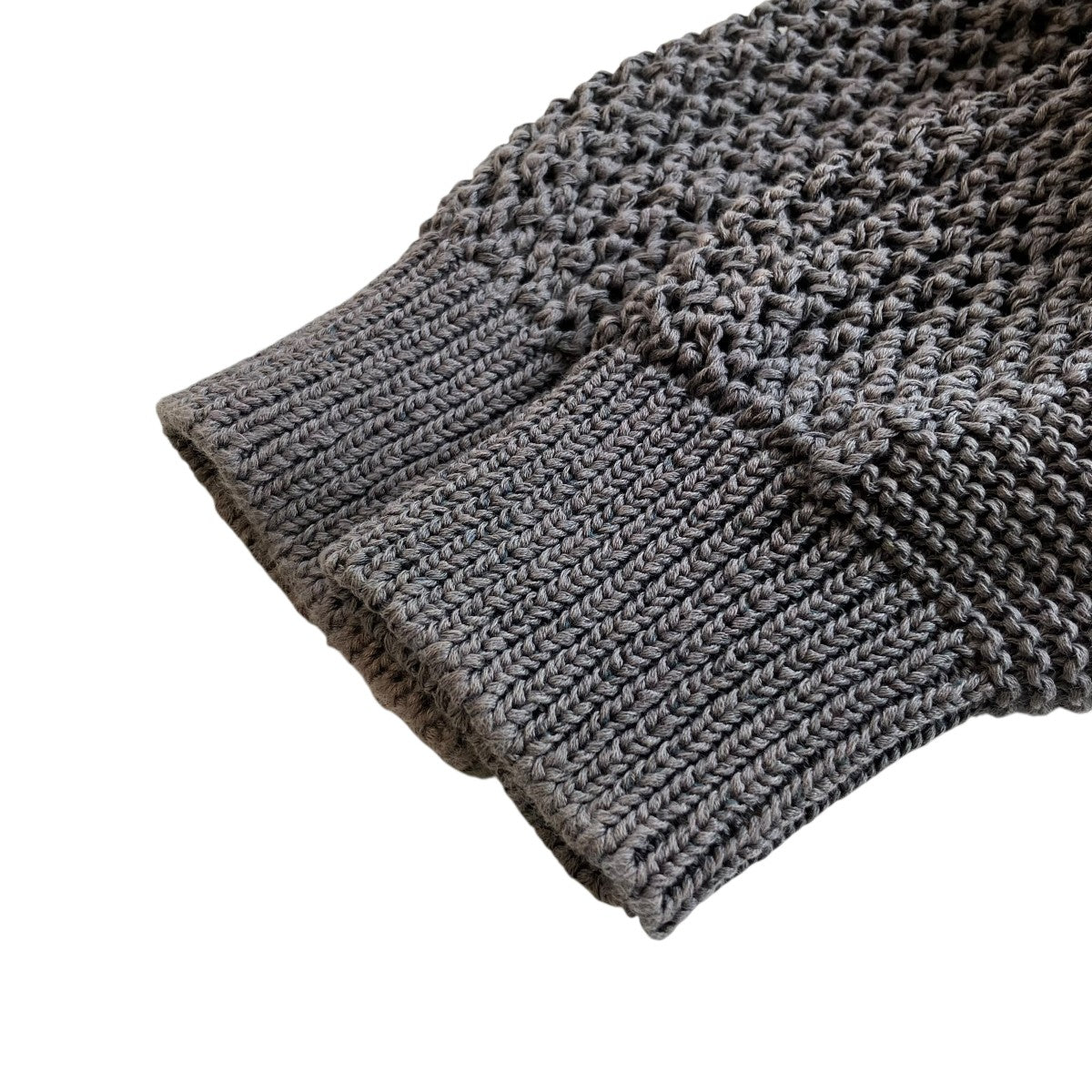 SIDE RIB LOOSE NET KNITニットCES24KN01