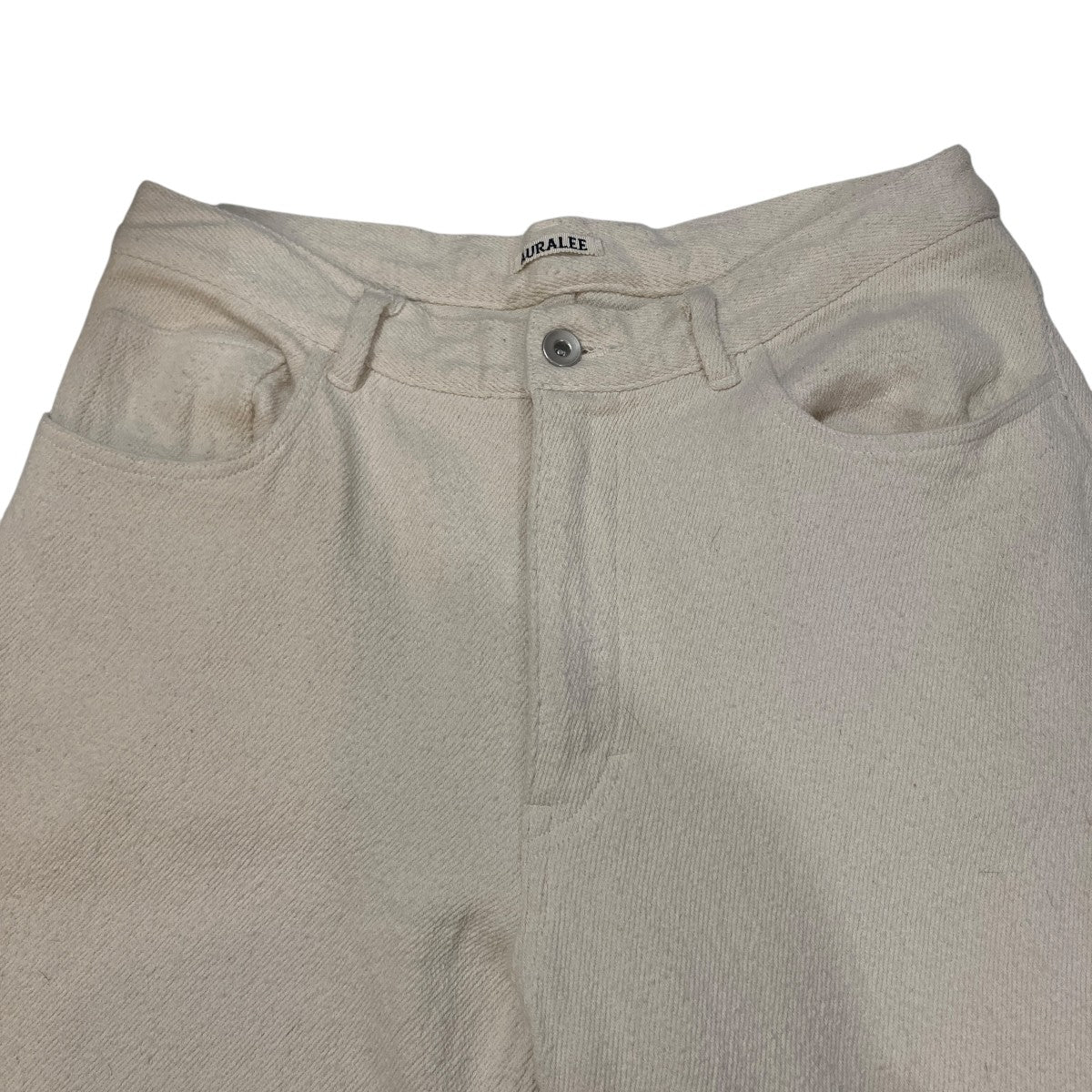 26SSSILK NEP DENIM 5P WIDE PANTSパンツA26SP01SD
