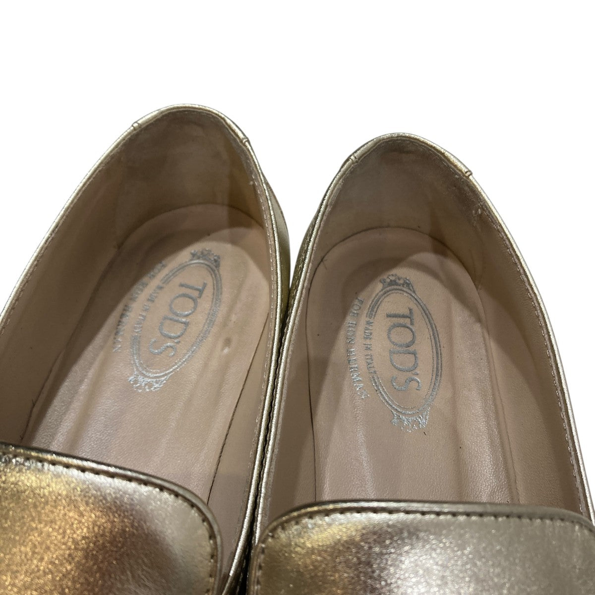 TOD'S×Ron Herman PANTFORAローファー ゴールド サイズ 37 1/2｜【公式