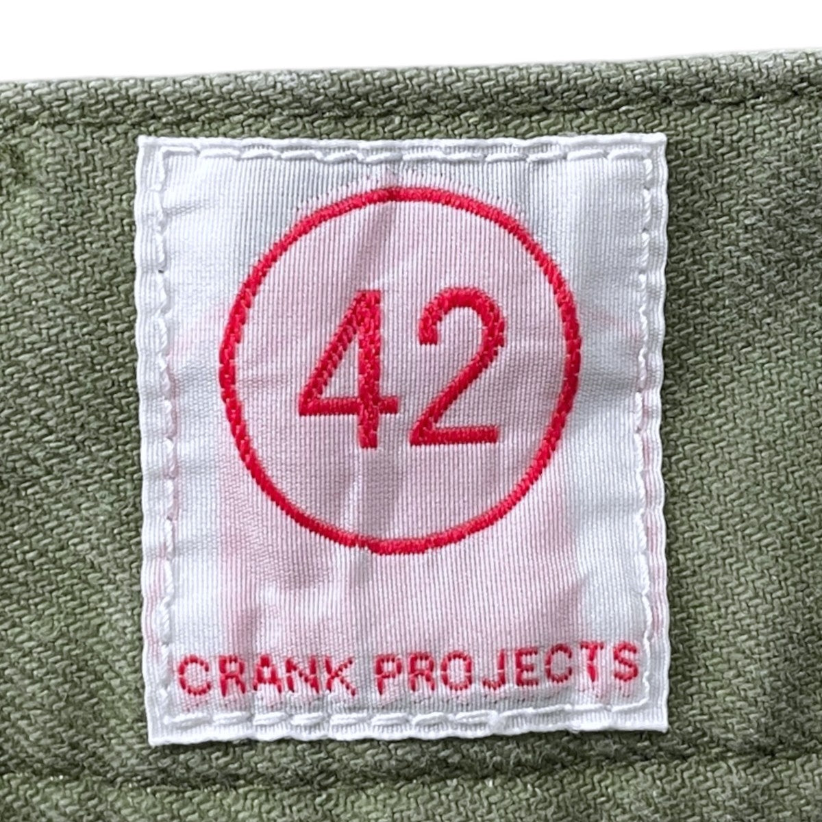 CRANK PROJECTS コットンサージ ファットパンツ FAT501CS 古着・中古-8枚目のアイテム画像