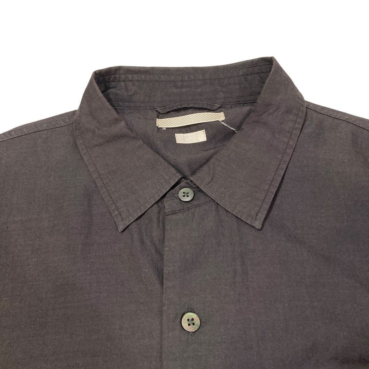 High Count Chambray Washed Shirt長袖シャツBHS22S013