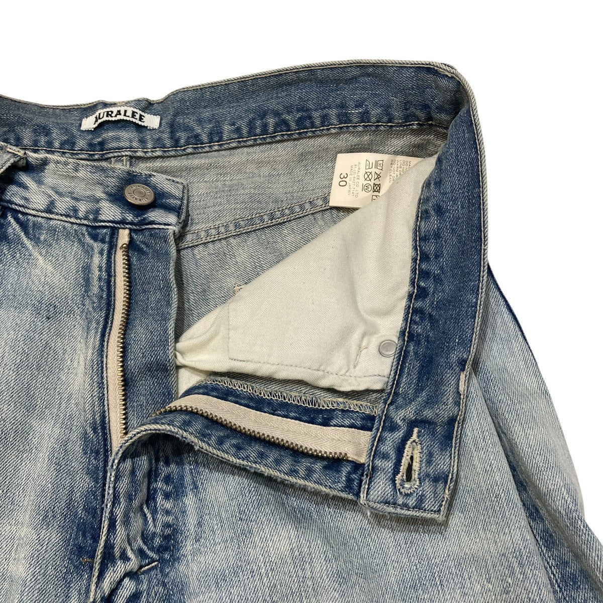26SSFADED SELVEDGE LIGHT DENIM PANTSデニムパンツA26SP02DE