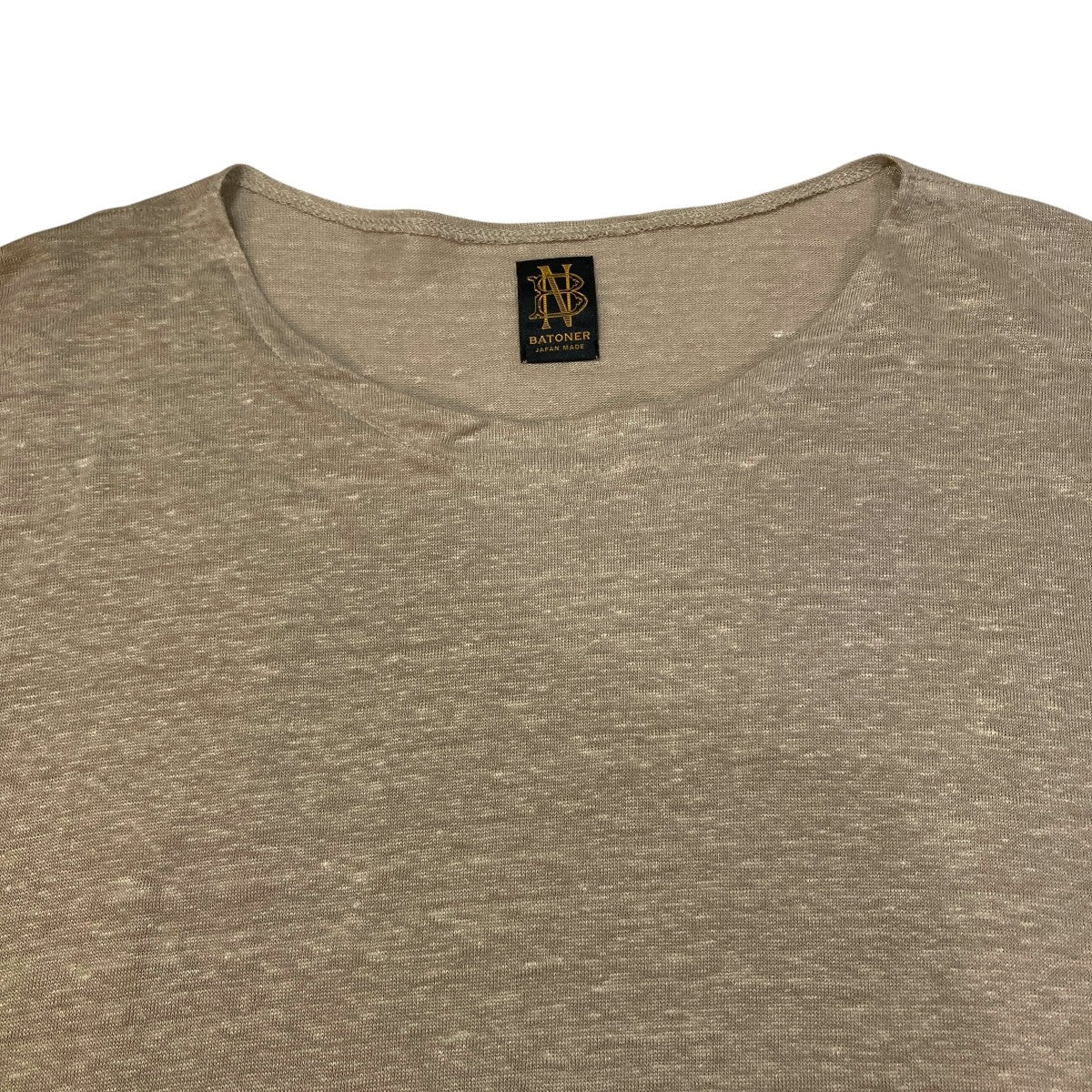 NORMANDY LINEN BASQUE SHIRTニットBN-26SM-072