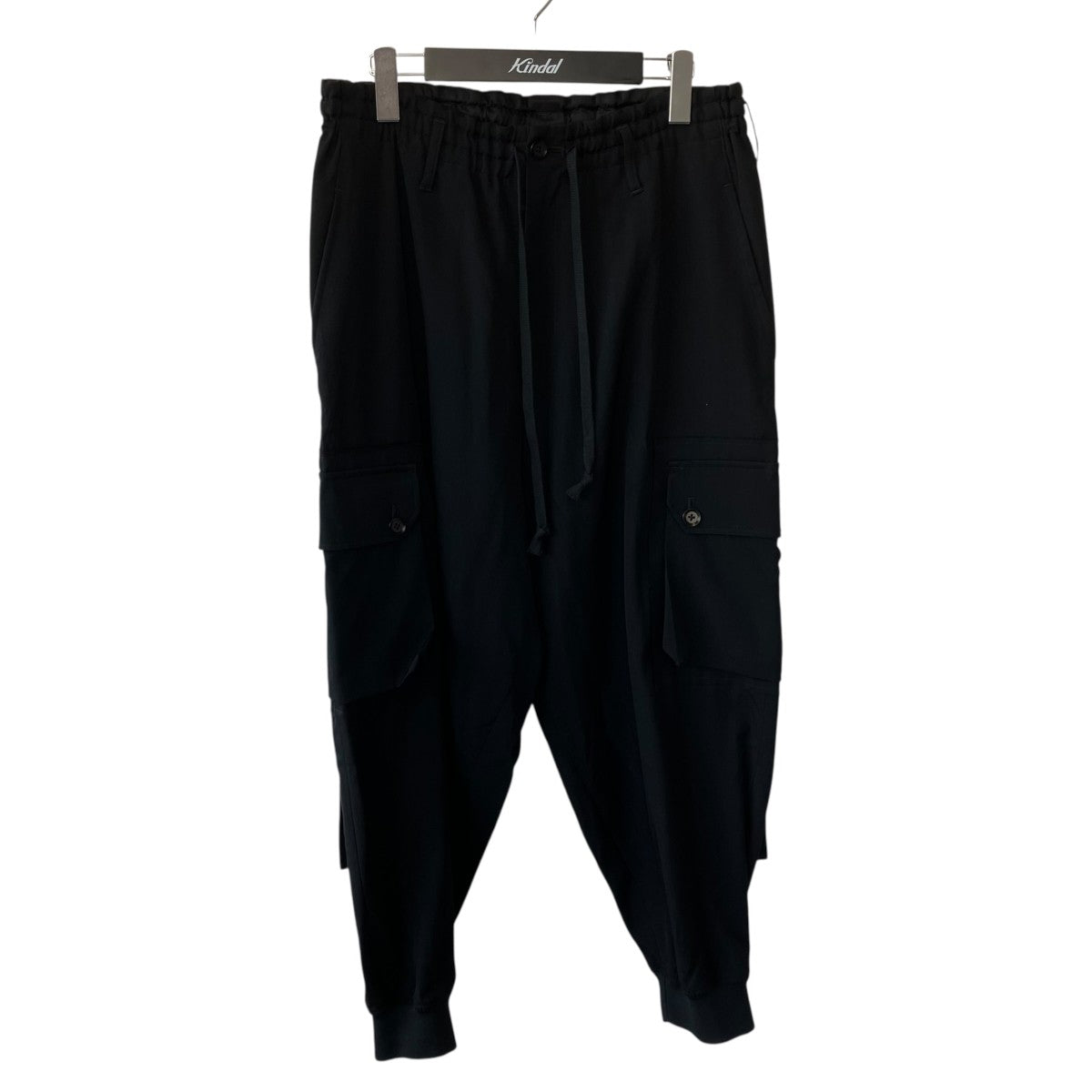 25SSWOOL GABARDINE STANDARD RIBBED HEM CARGOカーゴパンツGP-P07-100