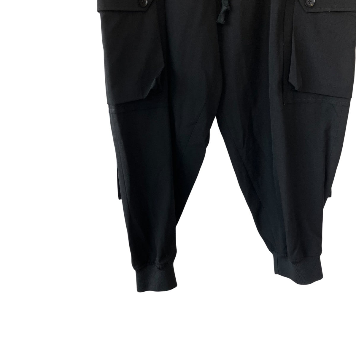 25SSWOOL GABARDINE STANDARD RIBBED HEM CARGOカーゴパンツGP-P07-100
