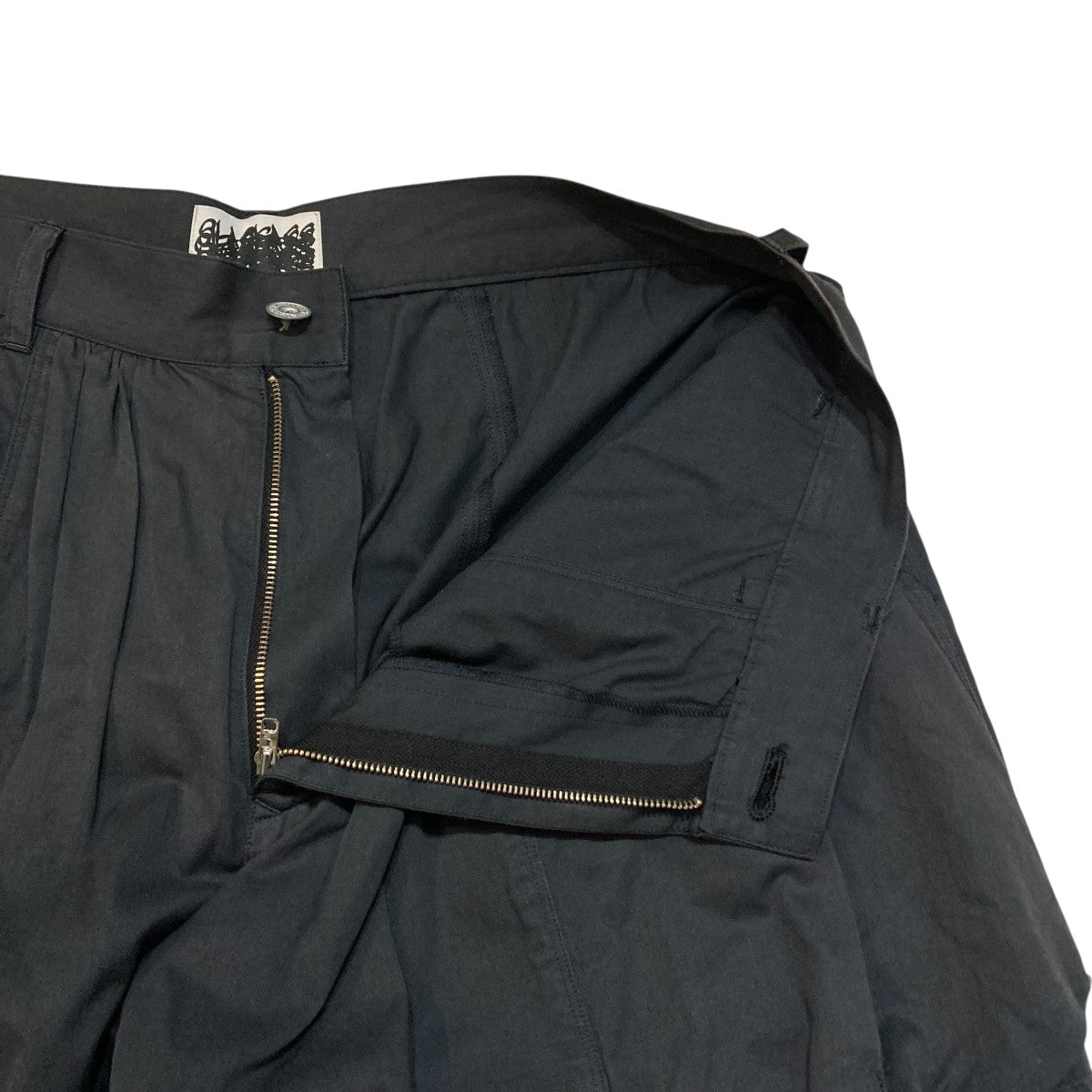 8oz SELVEDGE DEINIM PANTSワイドパンツCCFS05UNI
