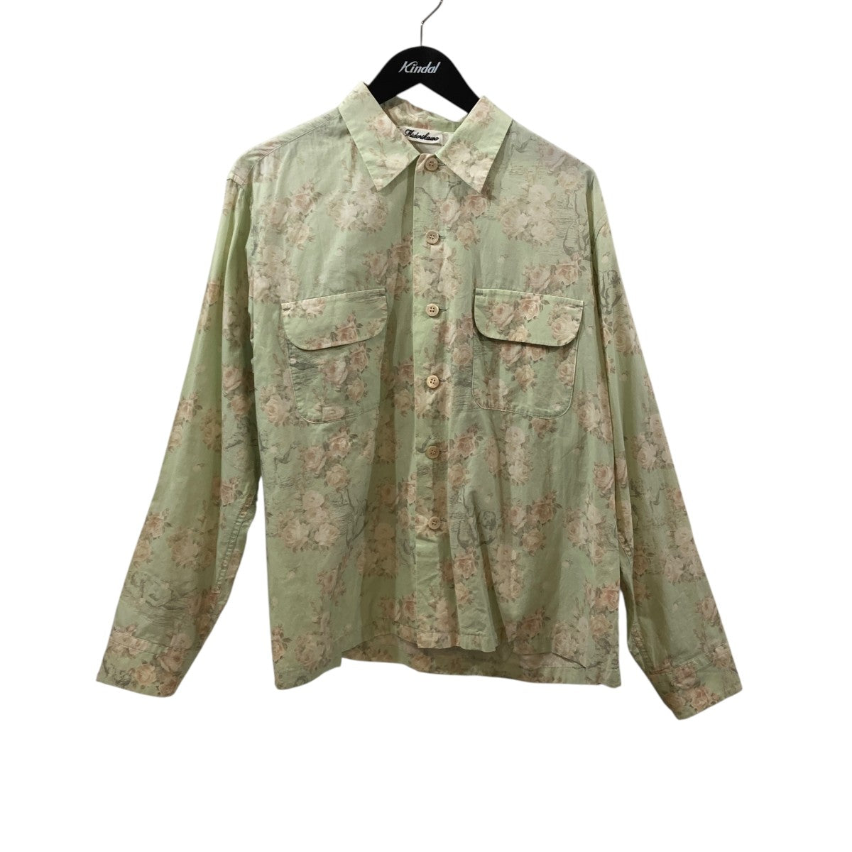 花柄長袖シャツMID22SS-SH03B