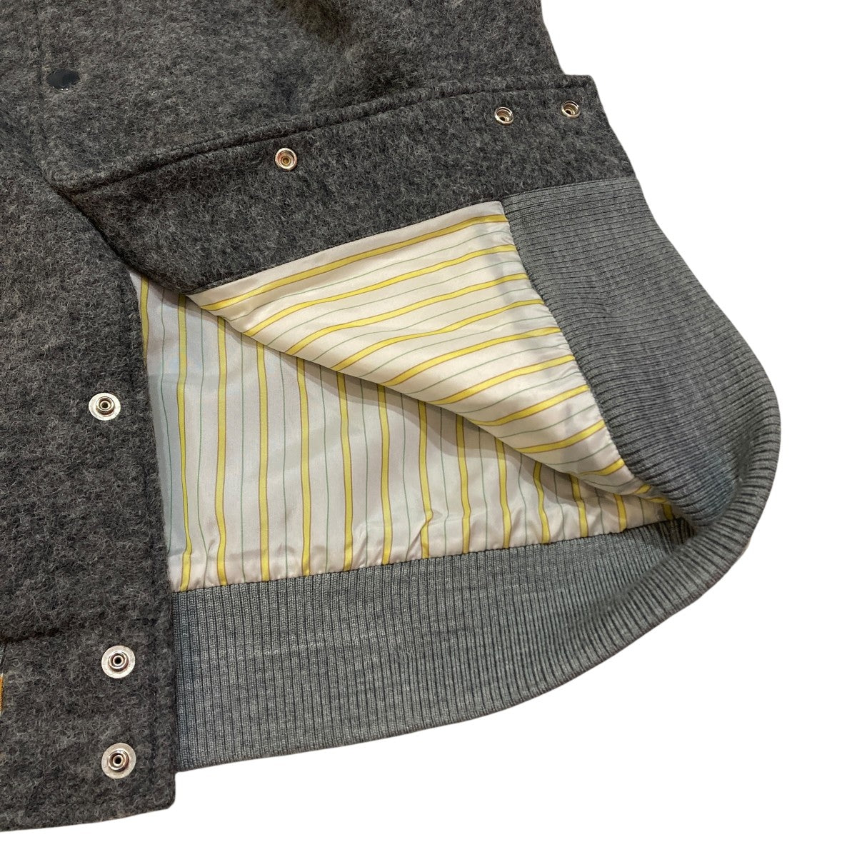 Varsity JacketブルゾンDWWA049-NVY-1
