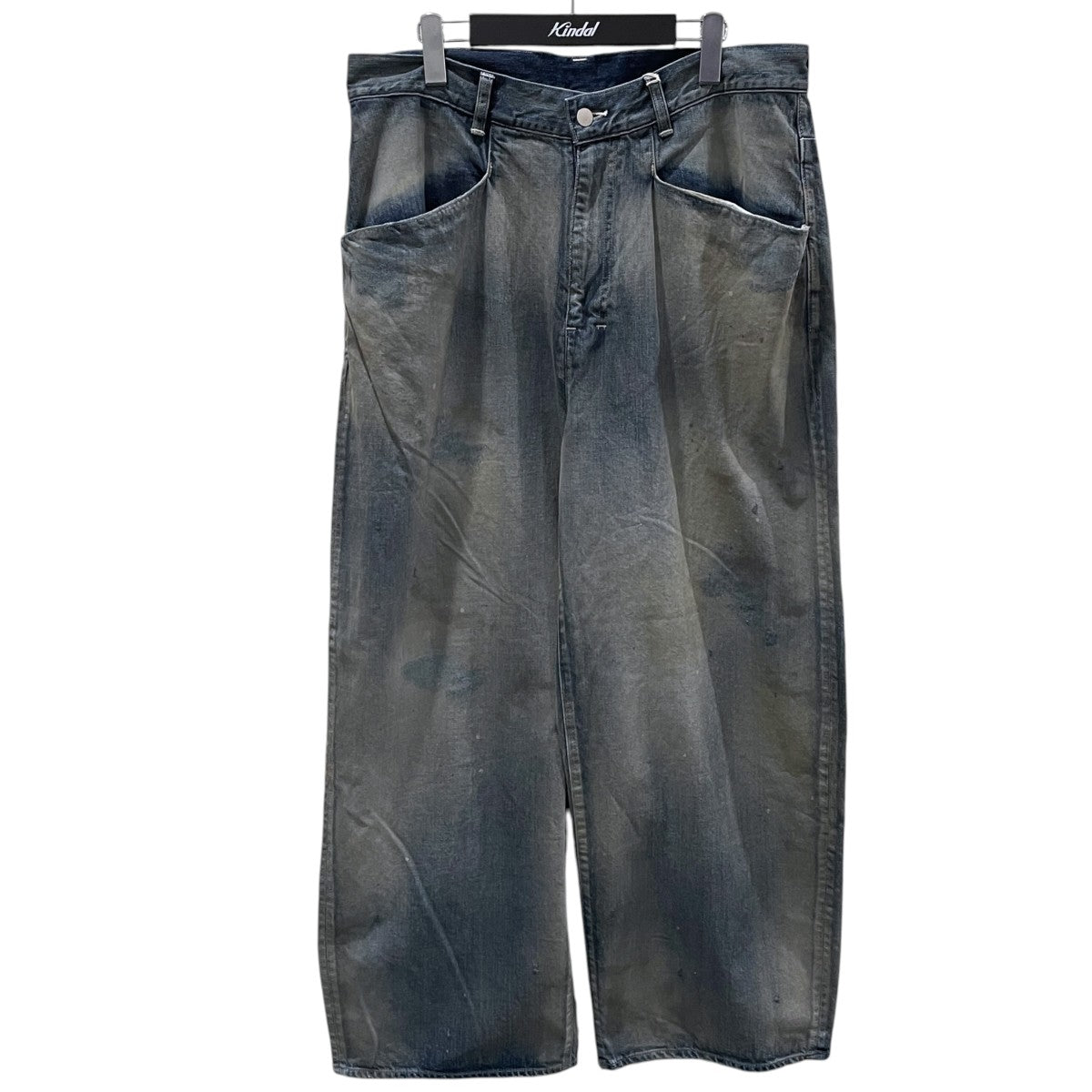 26SS 加工ワイドデニムパンツ #06 AGING type-B ANC-#06-26SS-B