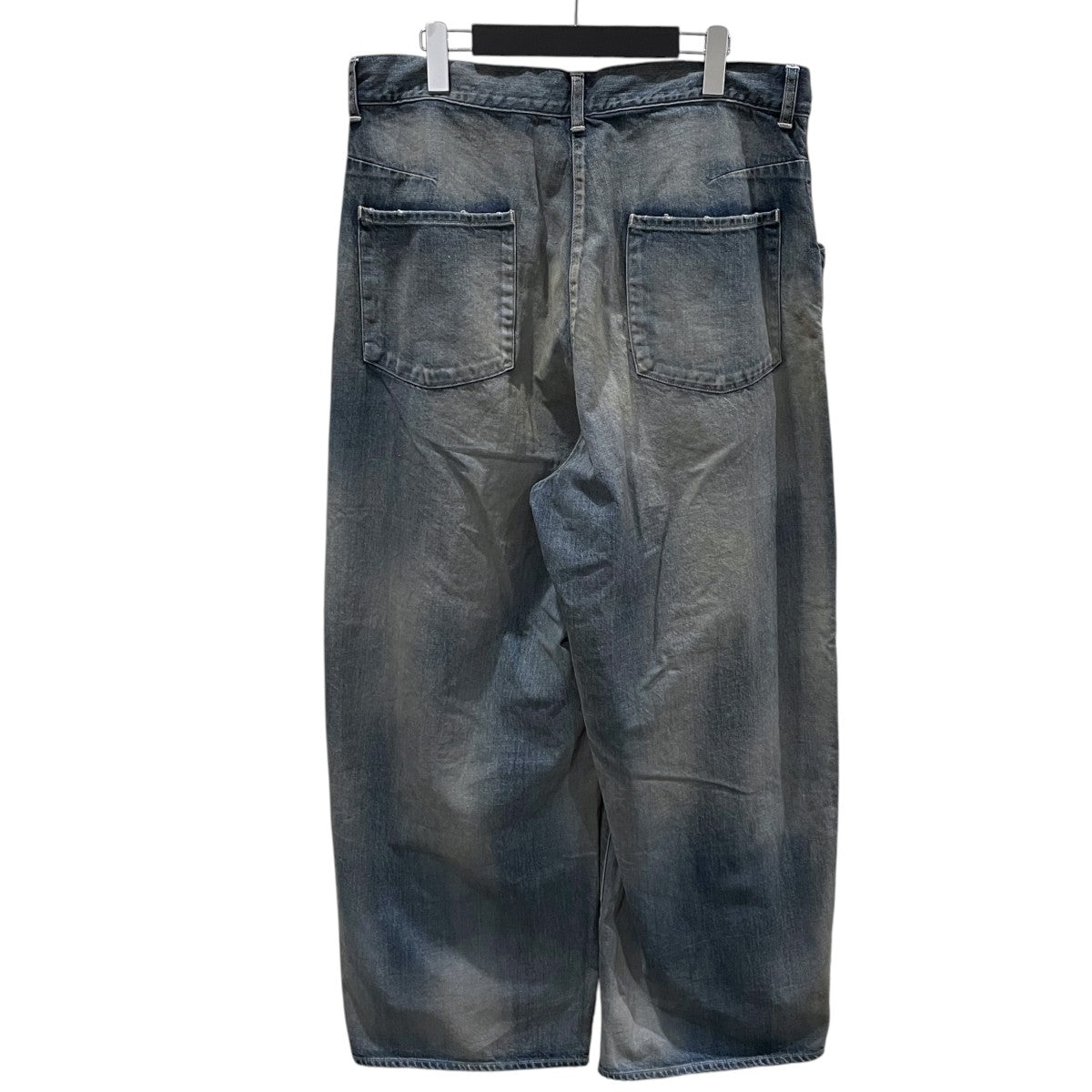 26SS 加工ワイドデニムパンツ #06 AGING type-B ANC-#06-26SS-B