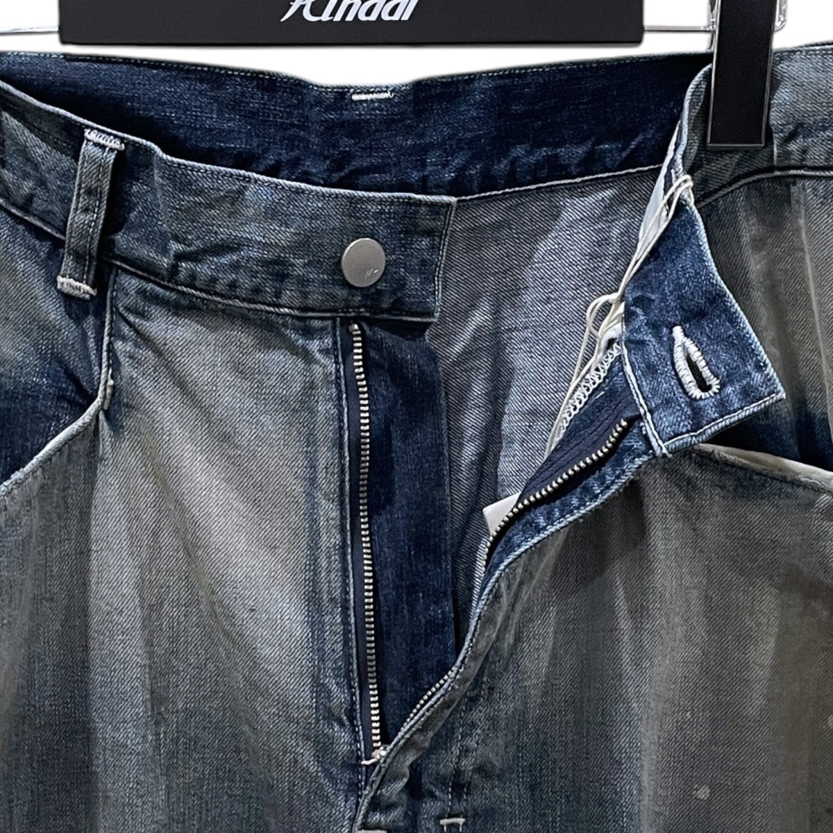 26SS 加工ワイドデニムパンツ #06 AGING type-B ANC-#06-26SS-B
