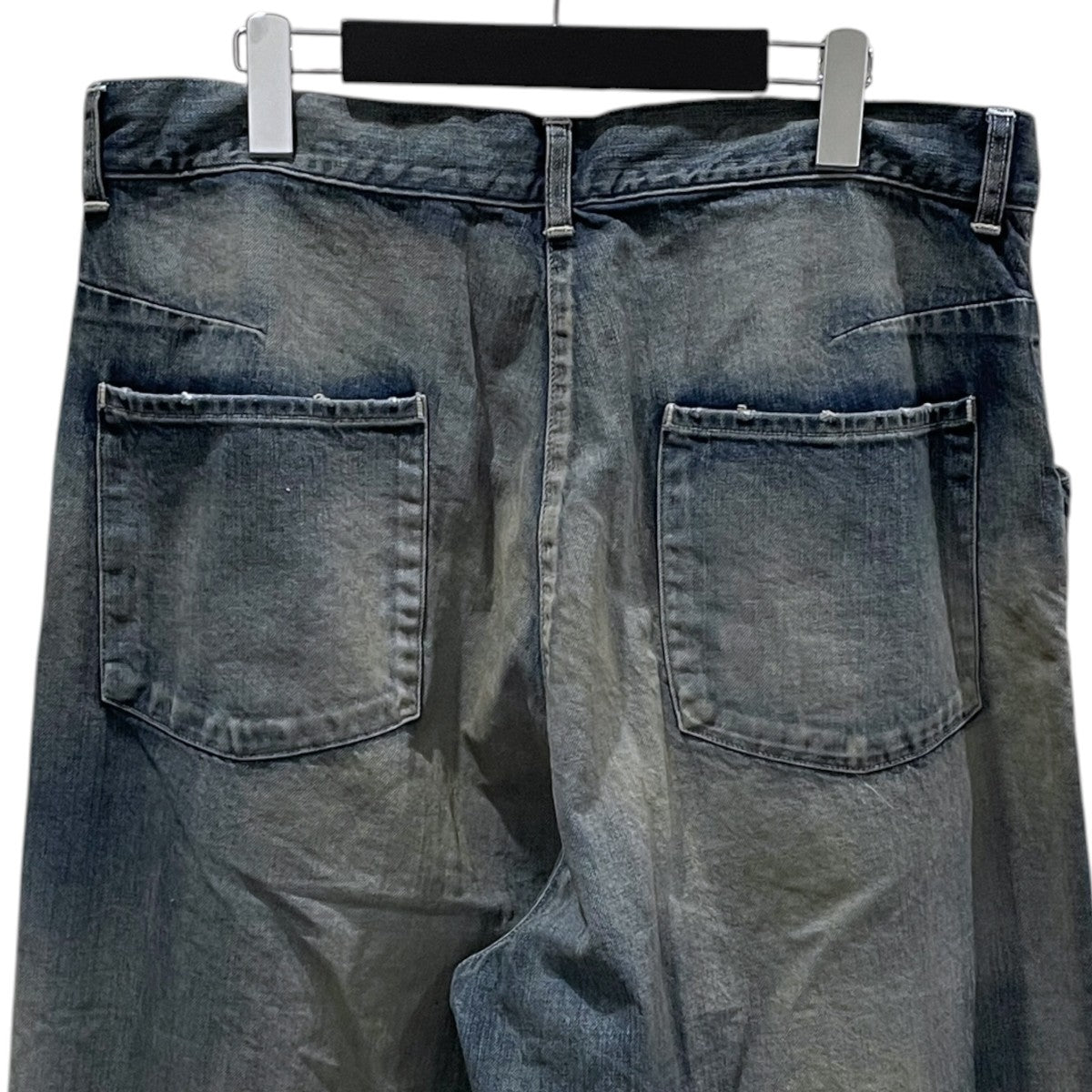 26SS 加工ワイドデニムパンツ #06 AGING type-B ANC-#06-26SS-B