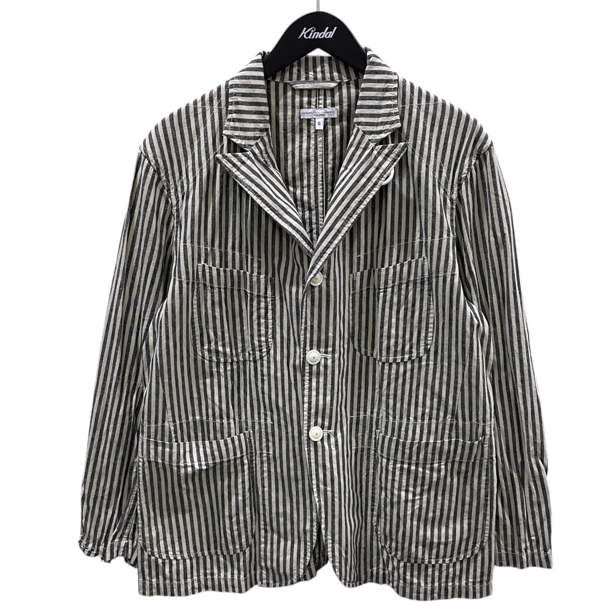 ストライプ柄ジャケット Bedford Jacket - LC Stripe ベッドフォードジャケット - リネンコットン ストライプ