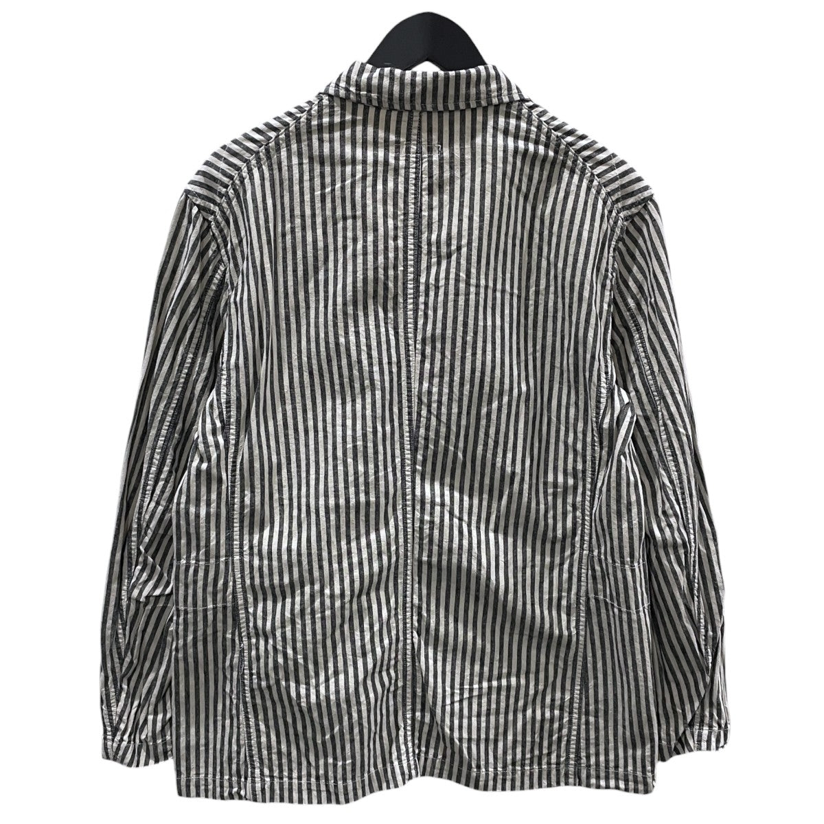 ストライプ柄ジャケット Bedford Jacket - LC Stripe ベッドフォードジャケット - リネンコットン ストライプ