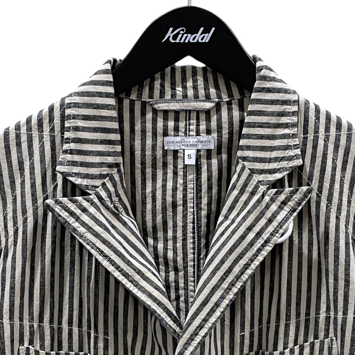 ストライプ柄ジャケット Bedford Jacket - LC Stripe ベッドフォードジャケット - リネンコットン ストライプ