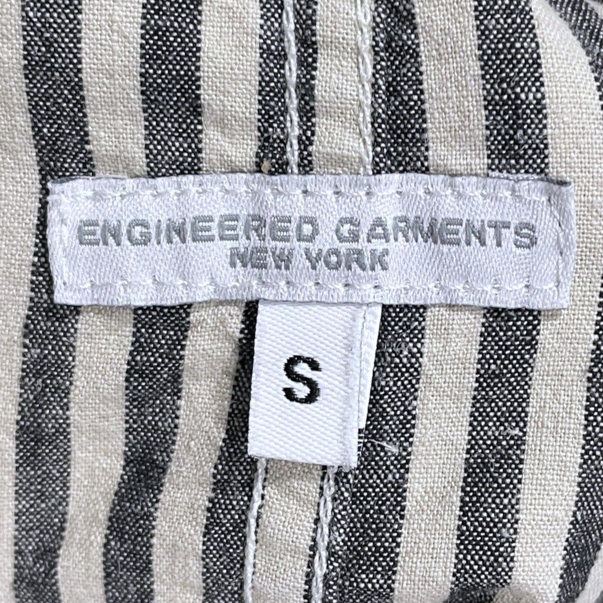 ストライプ柄ジャケット Bedford Jacket - LC Stripe ベッドフォードジャケット - リネンコットン ストライプ