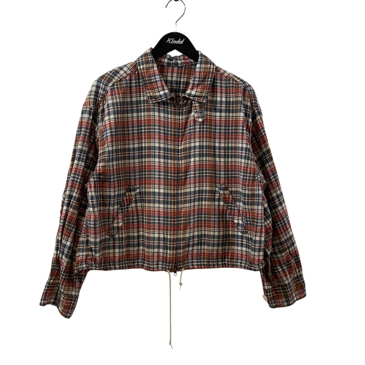 Madras Check Blousonチェックジップジャケット13-18-0788-803
