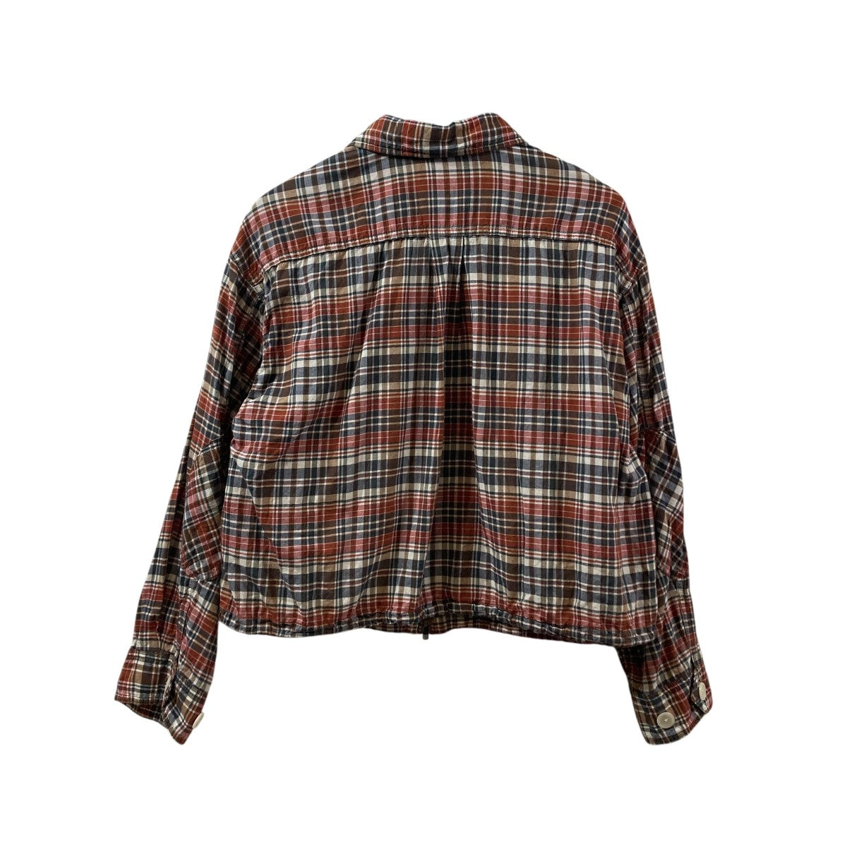 Madras Check Blousonチェックジップジャケット13-18-0788-803