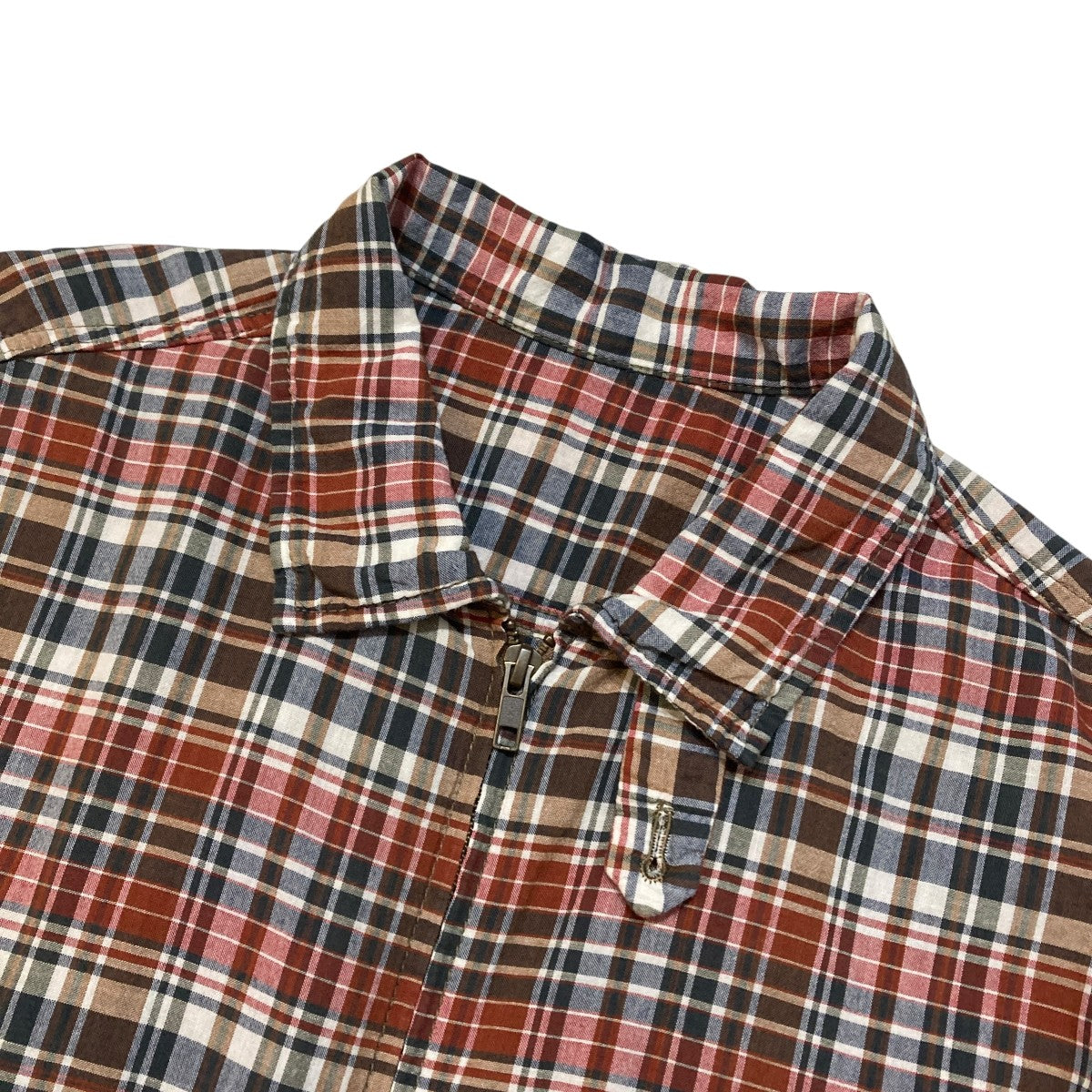 Madras Check Blousonチェックジップジャケット13-18-0788-803