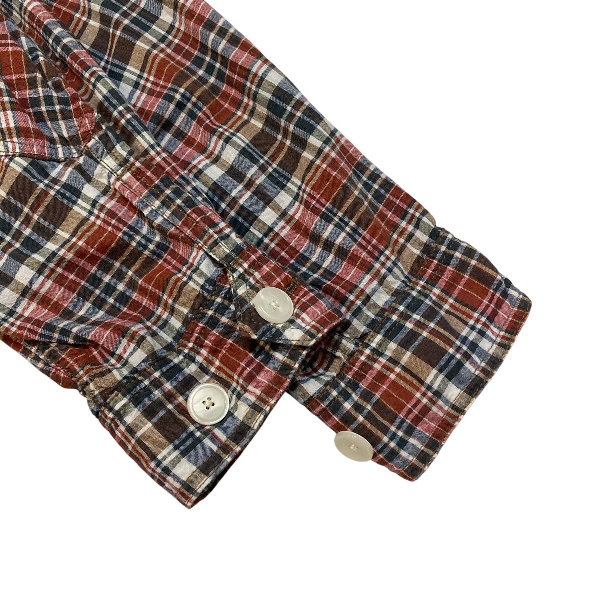 Madras Check Blousonチェックジップジャケット13-18-0788-803