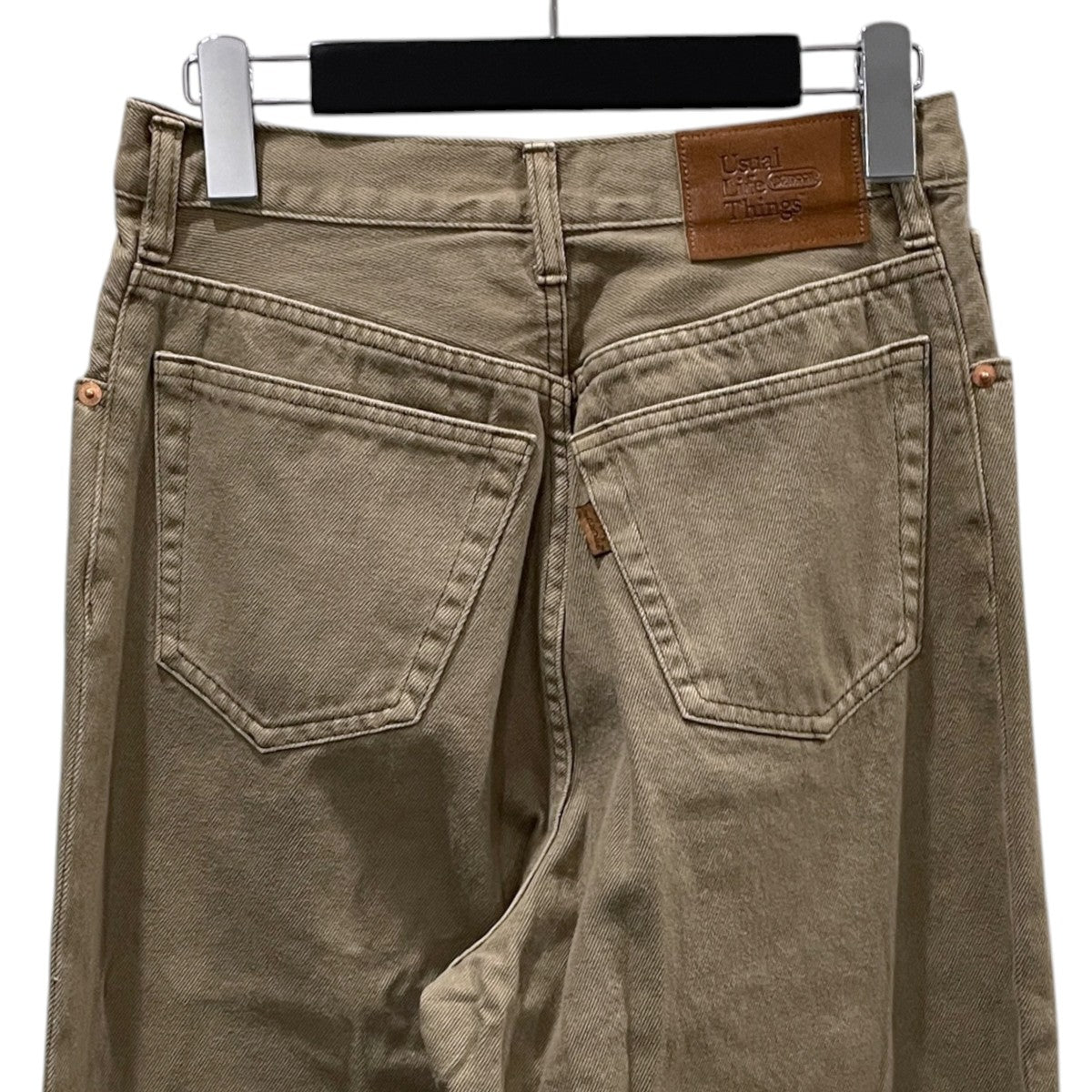 OUTDOOR PRODUCTS Usual Things 25AW デニムパンツ ULTフェードデニムハイライズルーズ5PKT 25030074720030 古着・中古-4枚目のアイテム画像