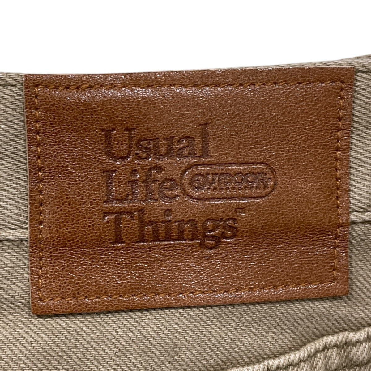 OUTDOOR PRODUCTS Usual Things 25AW デニムパンツ ULTフェードデニムハイライズルーズ5PKT 25030074720030 古着・中古-6枚目のアイテム画像