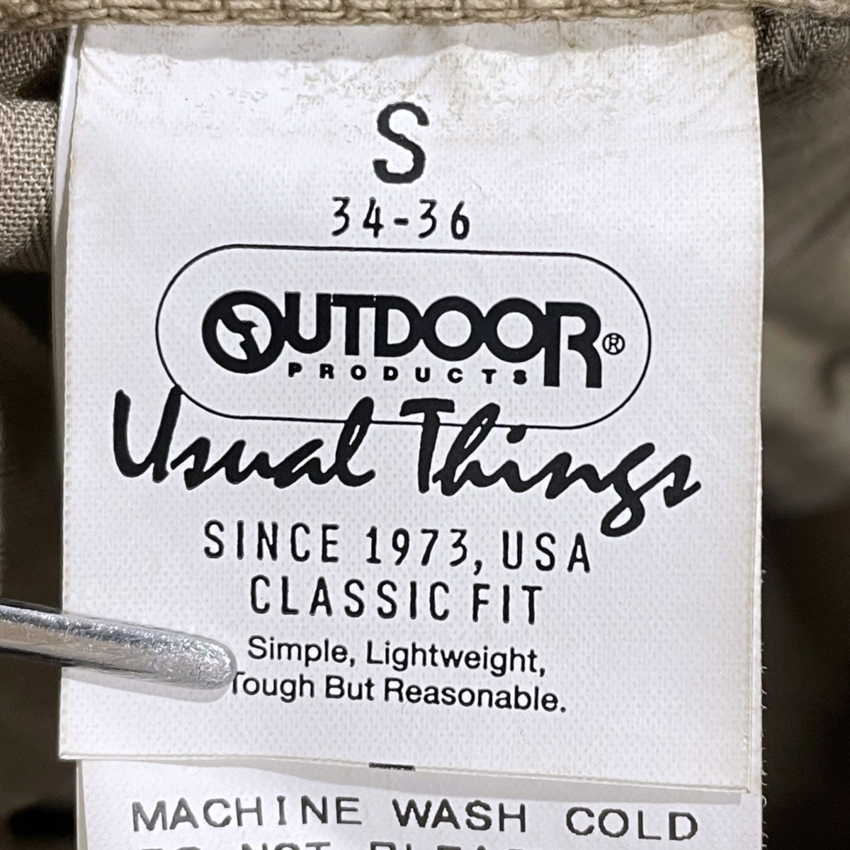 OUTDOOR PRODUCTS Usual Things 25AW デニムパンツ ULTフェードデニムハイライズルーズ5PKT 25030074720030 古着・中古-7枚目のアイテム画像
