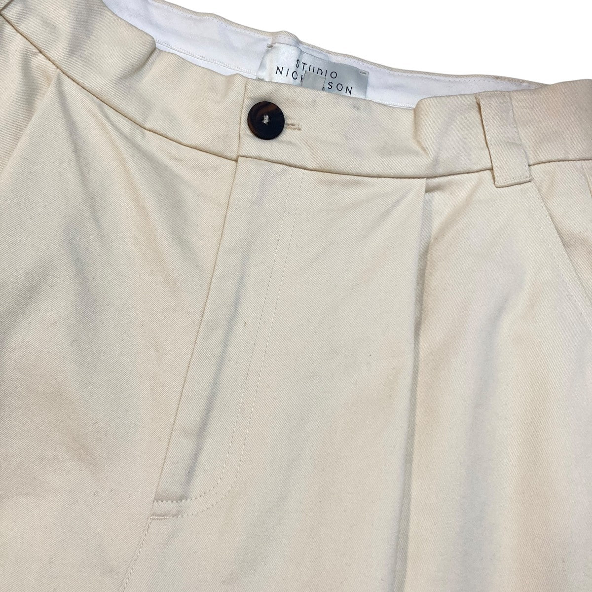 STUDIO NICHOLSON(スタジオニコルソン) DEEP PLEAT VOLUME PANTSワイド