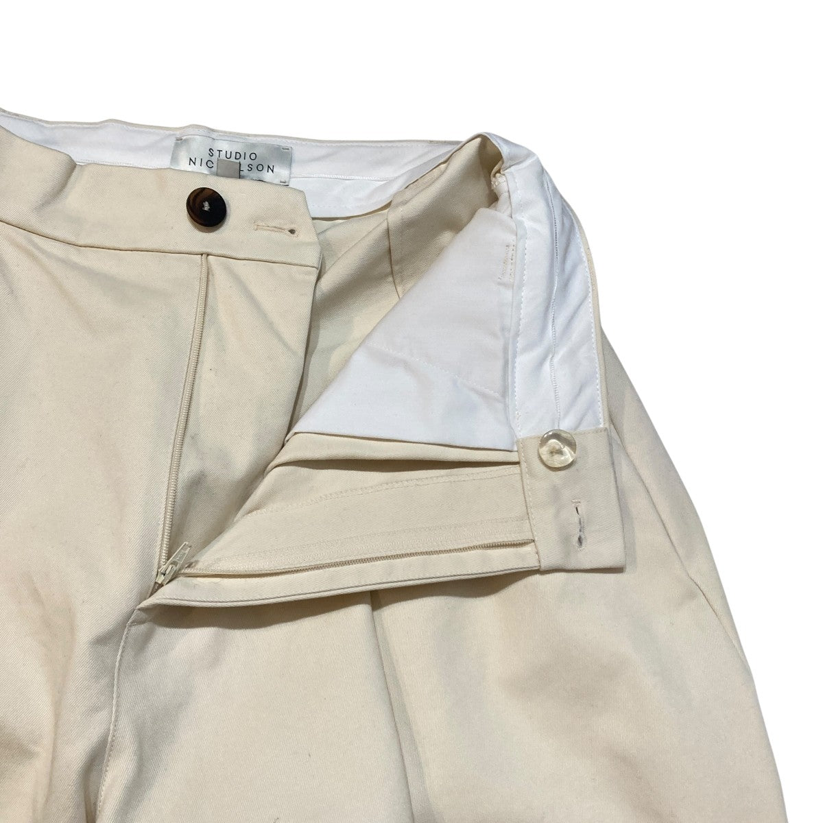 STUDIO NICHOLSON(スタジオニコルソン) DEEP PLEAT VOLUME PANTSワイド