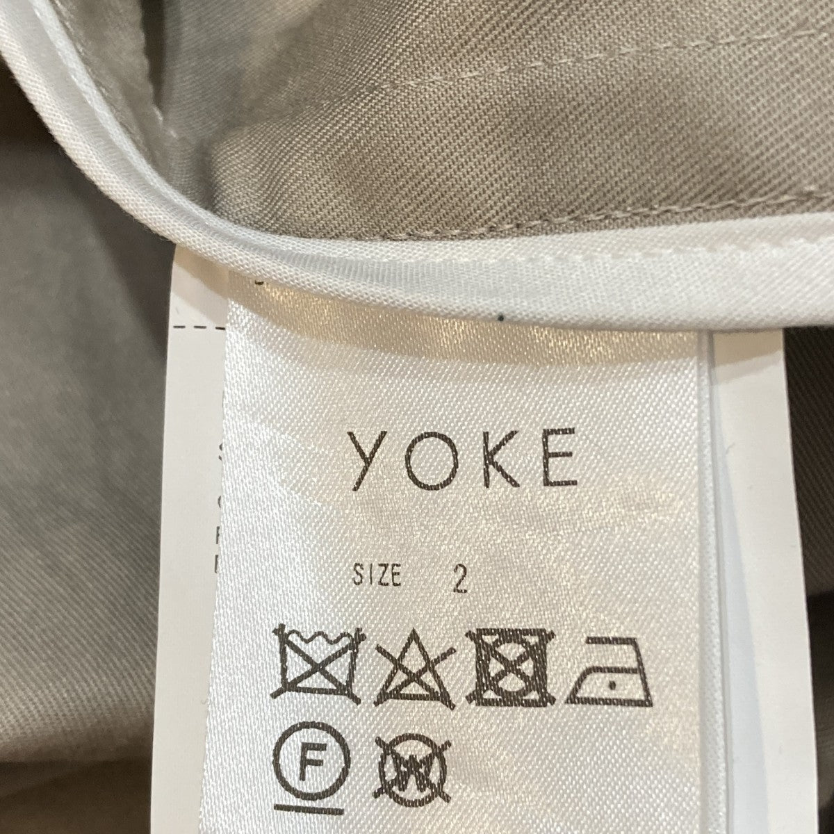 NYLON COVERED TRENCH COATトレンチコートYK22SS0303C