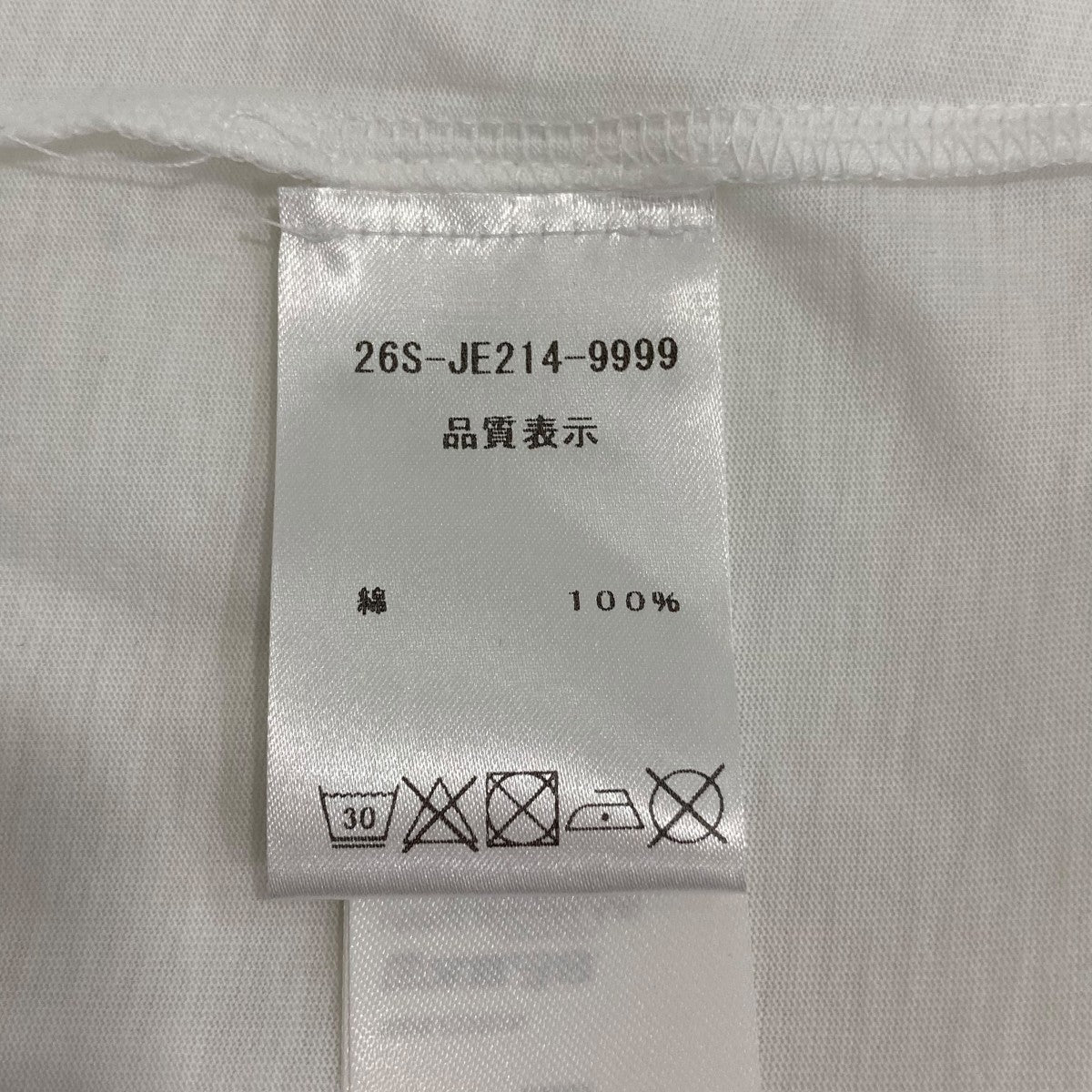 半袖Tシャツ26SJE2149999