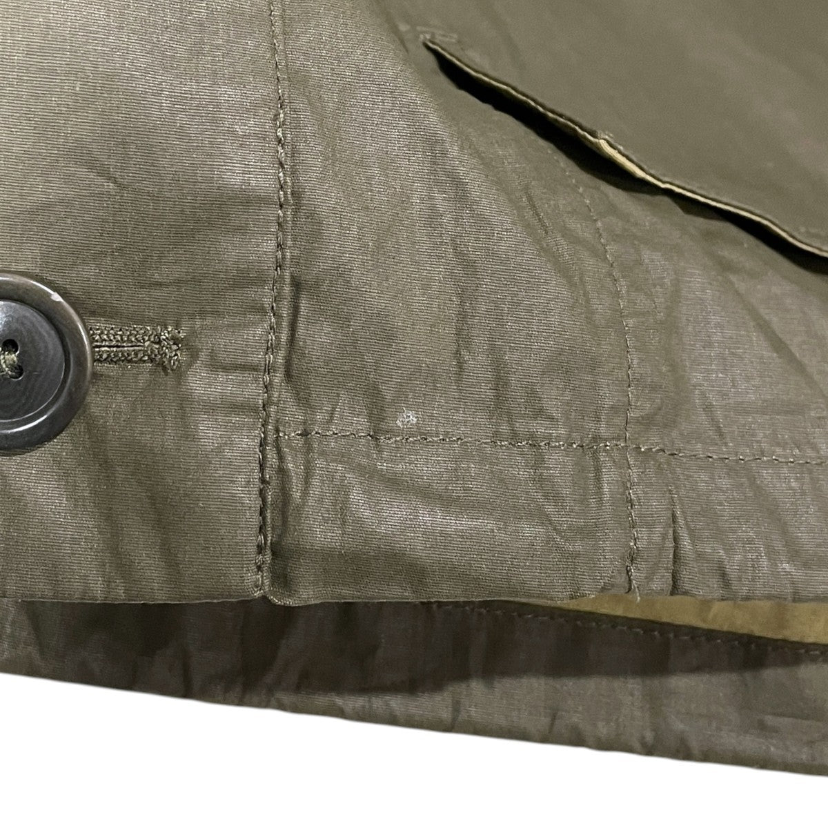 25SS ドライワックスコーティングオーバーサイズジャケット Coated Cotton Bonehead Jacket コーテッド コットン ボーンヘッド ジャケット U5AAB