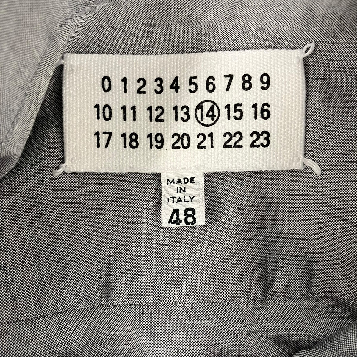 Maison Margiela 長袖シャツS50DL0180 古着・中古-7枚目のアイテム画像