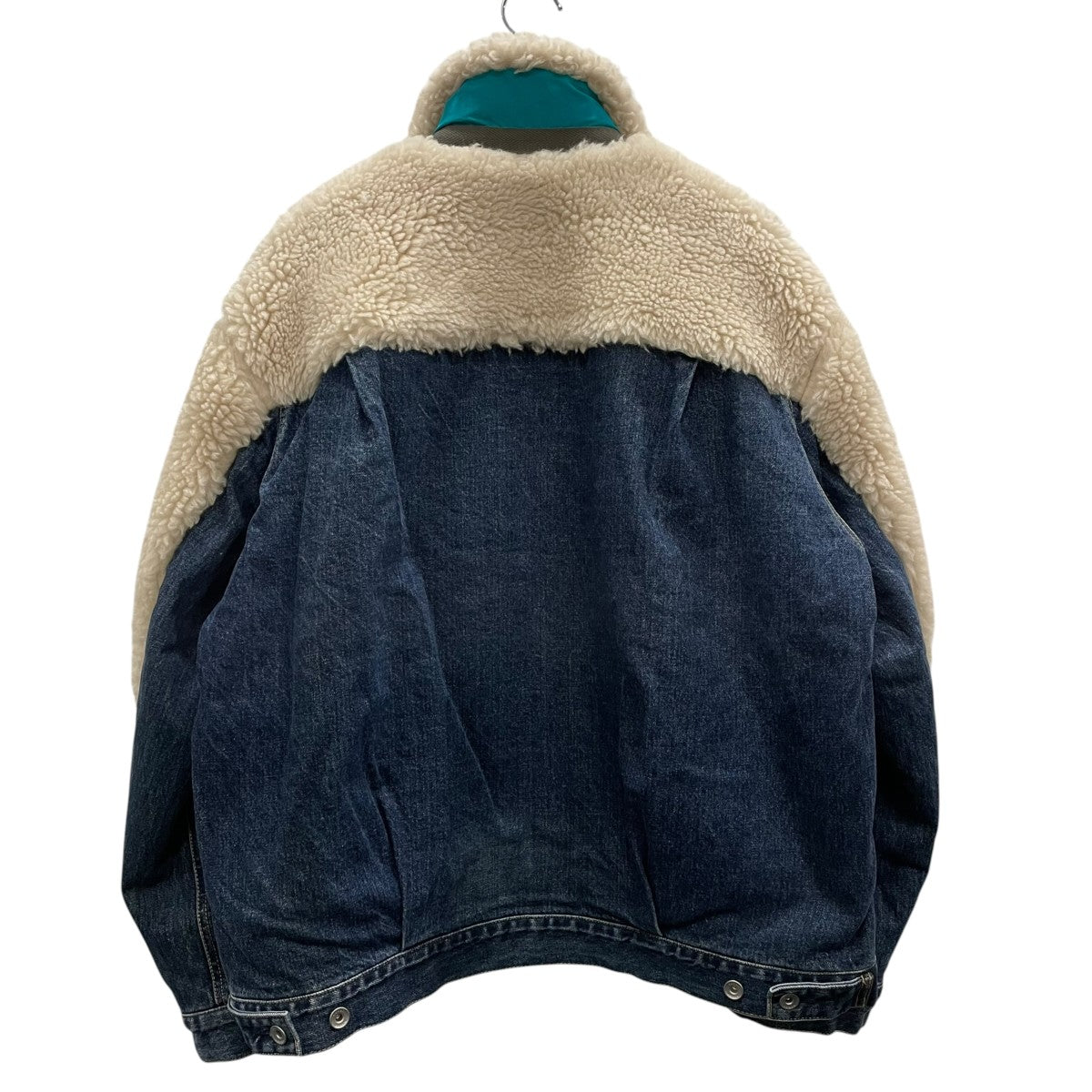 sacai(サカイ) Faux Shearling Denim Blousonドッキングジャケット23
