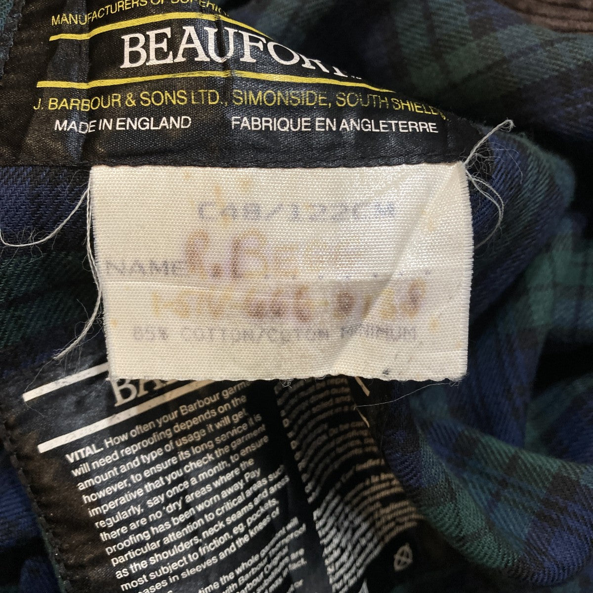 BEAUFORT 90sジャケット