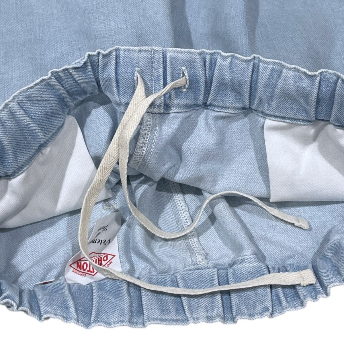 24SS デニムハーフパンツ T／C DENIM EASY SHORTS テトロンコットン デニム イージー ショーツ DT-E0167 TCD