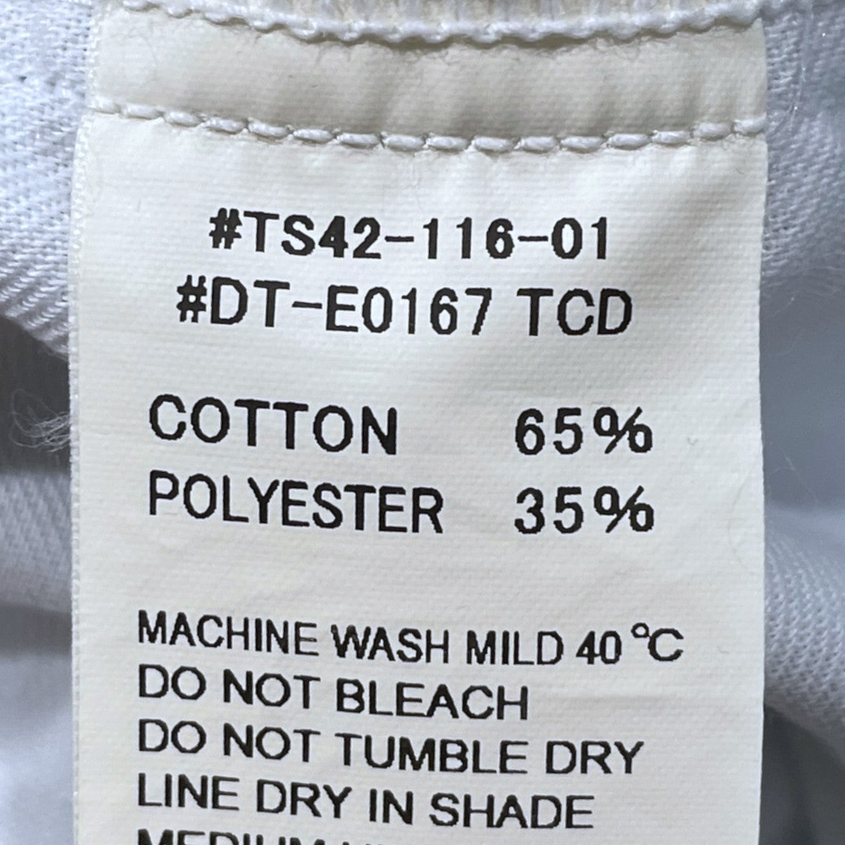 24SS デニムハーフパンツ T／C DENIM EASY SHORTS テトロンコットン デニム イージー ショーツ DT-E0167 TCD
