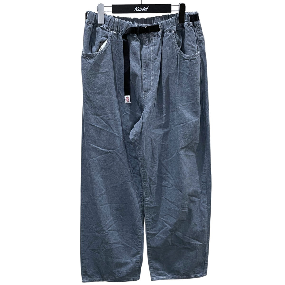 23SS カラーデニム ベルテッド イージーパンツ COLOR DENIM BELTED EASY PANTS DT-E0103 SAD