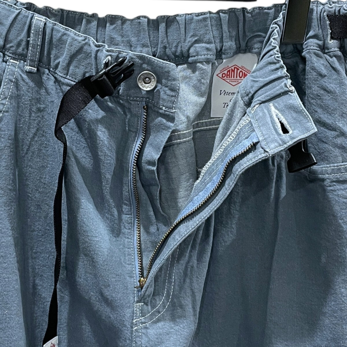 23SS カラーデニム ベルテッド イージーパンツ COLOR DENIM BELTED EASY PANTS DT-E0103 SAD