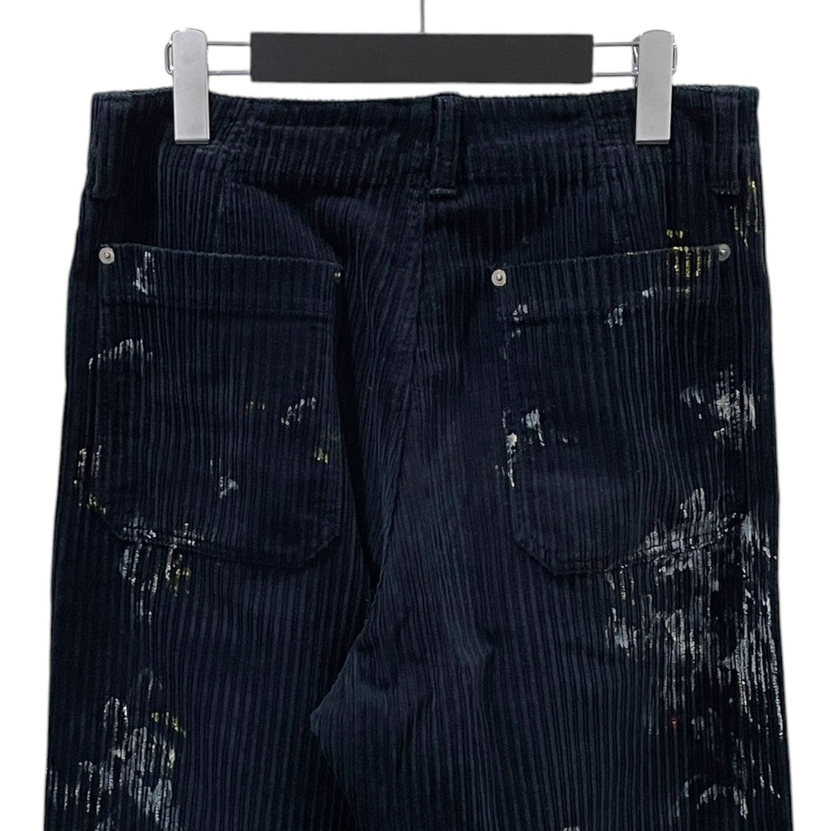 23AW ペイント加工コーデュロイパンツ handmake atelier trouser ハンドメイドアトリエトラウザーズ 23030684000930