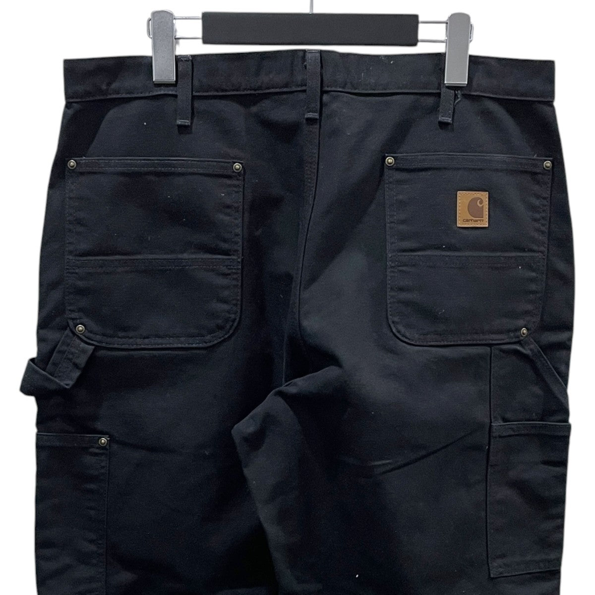 CarHartt ダブルニーパンツ Washed-Duck Double-Front Work Dungaree ウォッシュドダック ダブルフロント ワーク ダンガリー BN0136 古着・中古-4枚目のアイテム画像