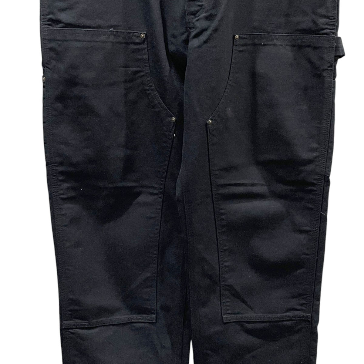 CarHartt ダブルニーパンツ Washed-Duck Double-Front Work Dungaree ウォッシュドダック ダブルフロント ワーク ダンガリー BN0136 古着・中古-5枚目のアイテム画像